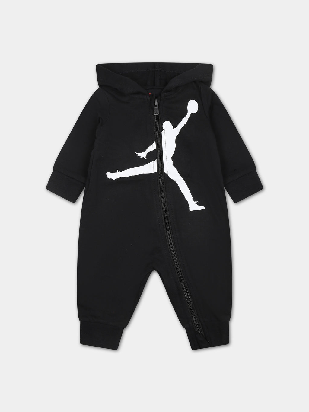 Black babygrow for baby boy with iconic Jumpman